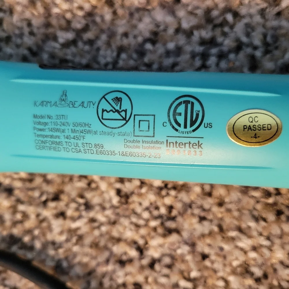 Karma Beauty Hair Straightening Brush